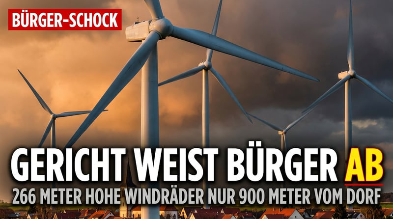 266 Meter hoch, 900 Meter vom Dorf: Wie Bürger im Kreis Bad Dürkheim vor Gericht abblitzen