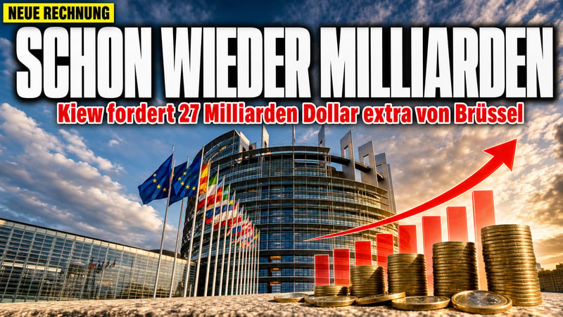 27 Milliarden extra: Kiew stellt Brüssel die nächste Rechnung