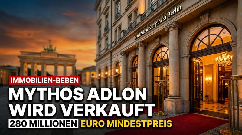 280 Millionen für einen Mythos: Warum der Verkauf des Adlon mehr über Deutschland verrät als jede Sonntagsrede