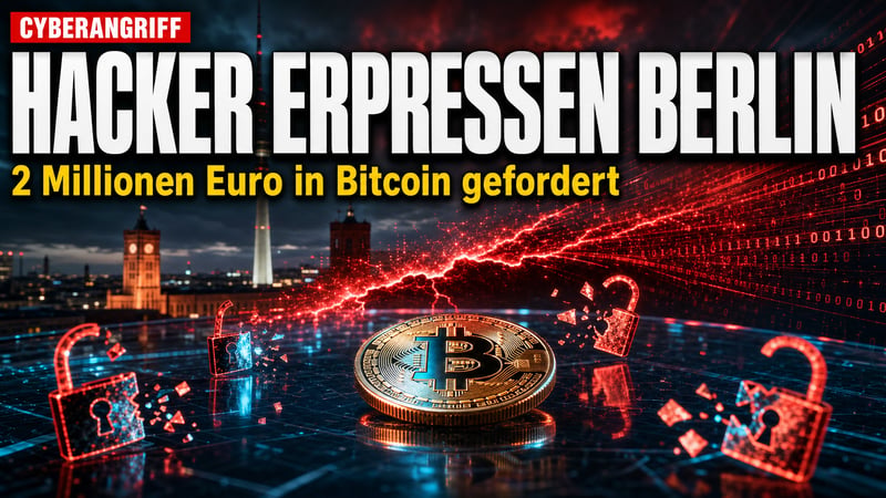 30 Bitcoin für Berlins Geheimnisse: Hacker erpressen die Hauptstadt