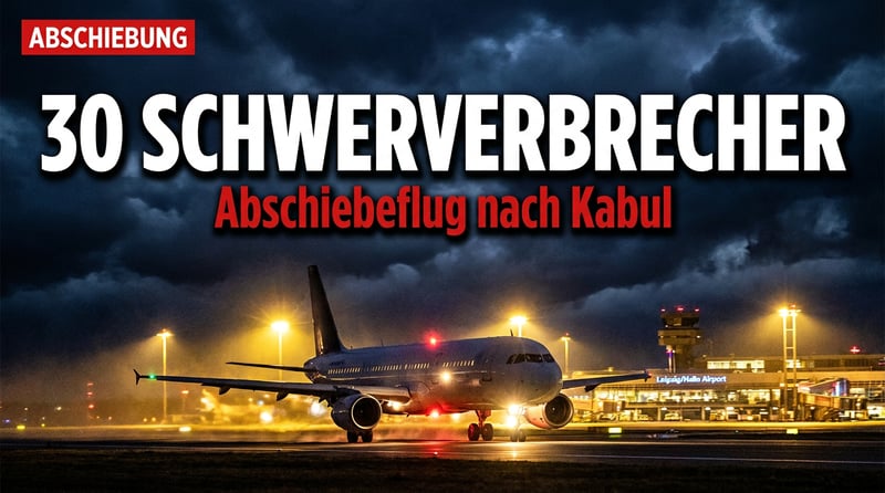 30 Schwerverbrecher zurück nach Kabul: Ein Tropfen auf dem heißen Stein der deutschen Migrationspolitik
