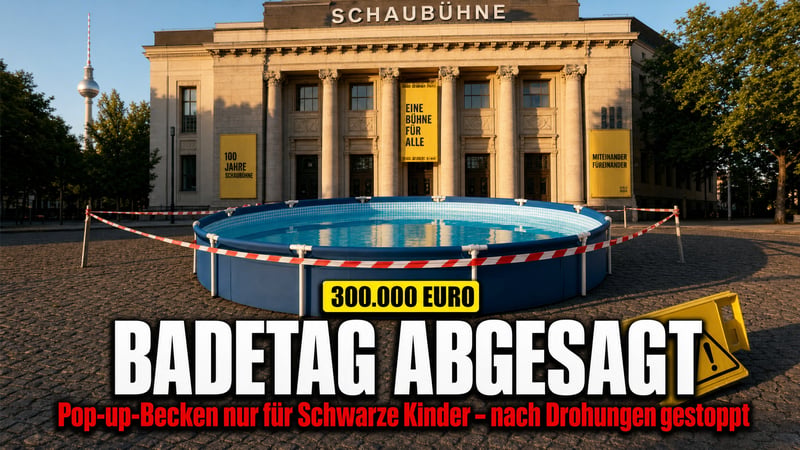 300.000 Euro fürs Volksbad: Badetag nur für Schwarze abgesagt