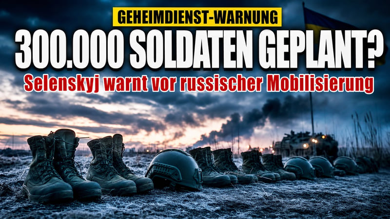 300.000 neue Soldaten? Selenskyjs düstere Warnung an Europa