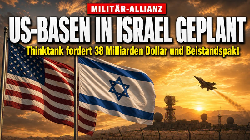 38 Milliarden und US-Basen in Israel: Ein Plan sorgt für Zündstoff