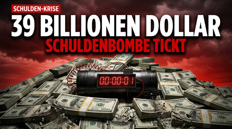 39 Billionen Dollar: Die tickende Schuldenbombe unter der Wall Street