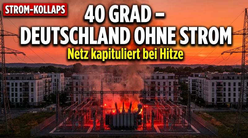 40 Grad und das Netz kapituliert: Wie die Energiewende unser Stromsystem an den Rand des Kollaps treibt