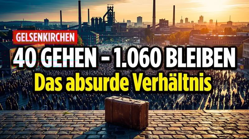 40 Syrer verlassen Gelsenkirchen – während über 1.000 Einbürgerungsanträge eingehen