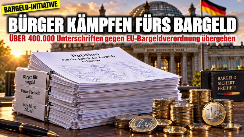400.000 Unterschriften fürs Bargeld: Bürger machen Druck auf Klingbeil!