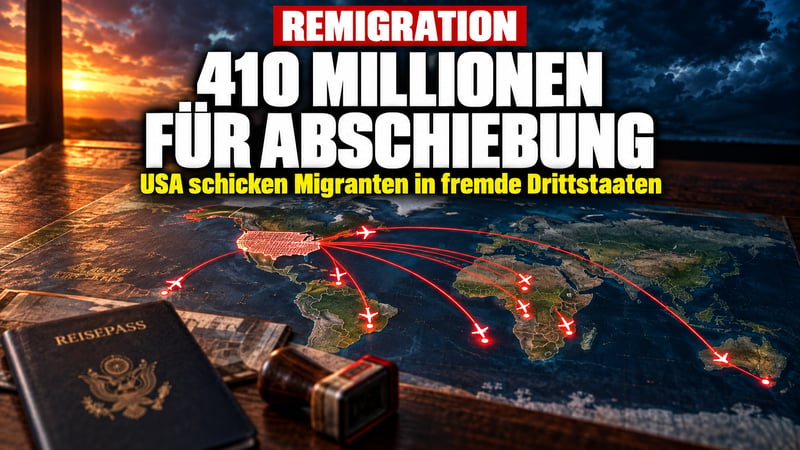 410 Millionen Dollar: Trumps stilles Netz der Drittstaat-Abschiebungen