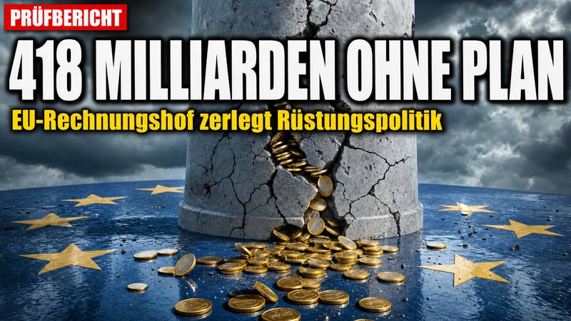 418 Milliarden für nichts? EU-Prüfer zerlegen Europas Rüstungspläne