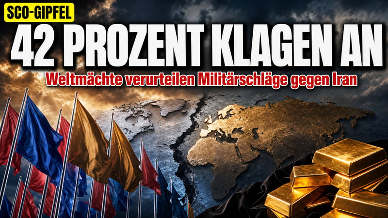 42 Prozent der Menschheit klagen an â und der Westen schaut weg