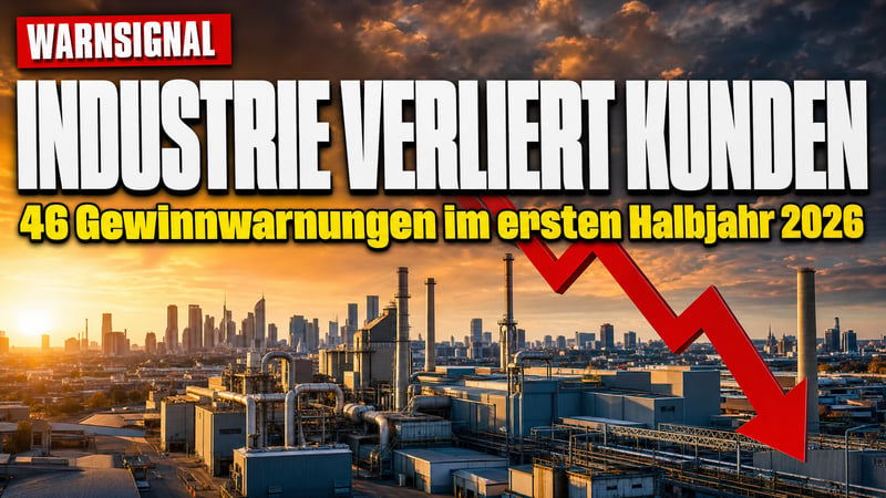 46 Gewinnwarnungen: Deutschlands Industrie verliert die Kunden