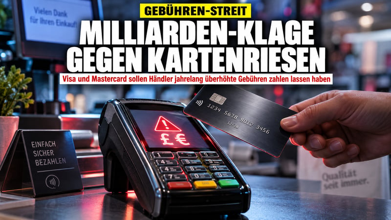 5-Milliarden-Klage: Haben Visa und Mastercard Händler geschröpft?