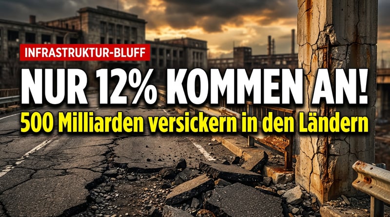 500 Milliarden Euro Sondervermögen: Wie der große Infrastruktur-Bluff an Deutschlands Kommunen vorbeirauscht