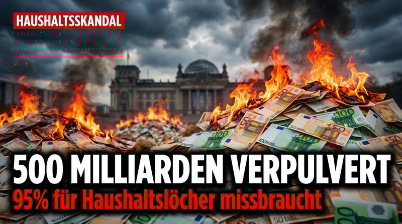 500 Milliarden Euro verpulvert: Das Sondervermögen entpuppt sich als gigantisches Täuschungsmanöver