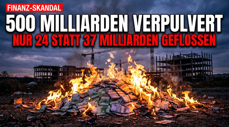 500 Milliarden verpulvert – und kaum etwas kommt an: Das Sondervermögen entlarvt sich als Schuldengrab