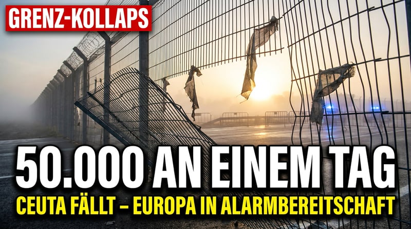 50.000 an einem Tag: Ceuta fällt – und Europas Rechte fordert das Ende der Grenzenlosigkeit