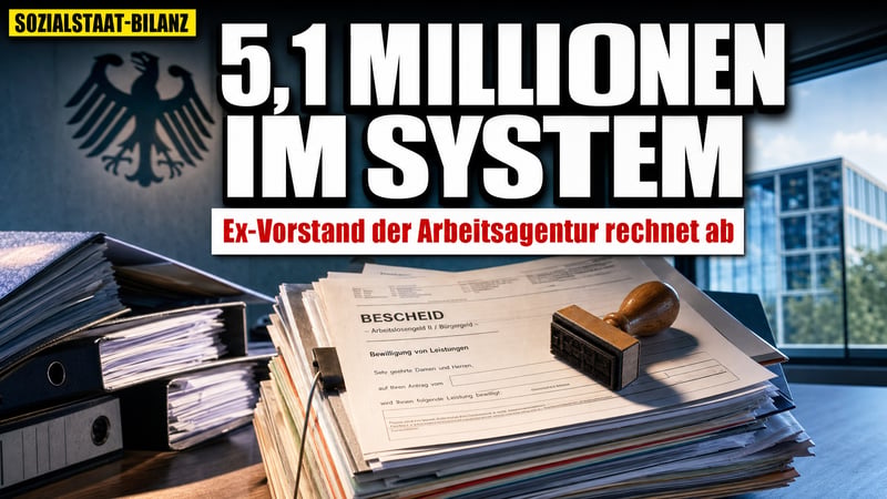 5,1 Millionen im System: Sozialstaat-Insider rechnet ab