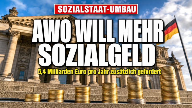 5,4 Milliarden mehr: AWO will Sozialleistungen verschmelzen