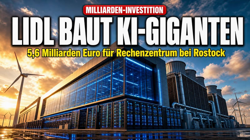 5,6-Milliarden-Wette bei Rostock: Lidl-Konzern baut KI-Giganten