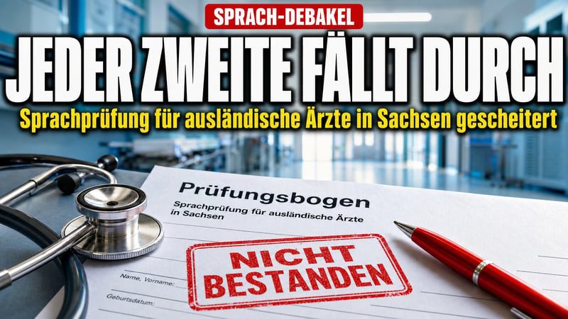 57 Prozent durchgefallen: Sprach-Debakel bei Ärzten in Sachsen
