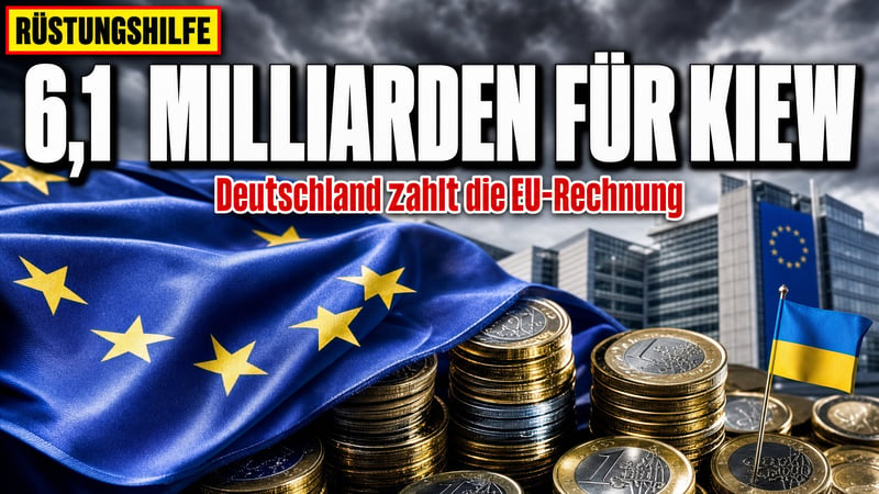 6,1 Milliarden für Kiew: Wer zahlt am Ende die EU-Rechnung?