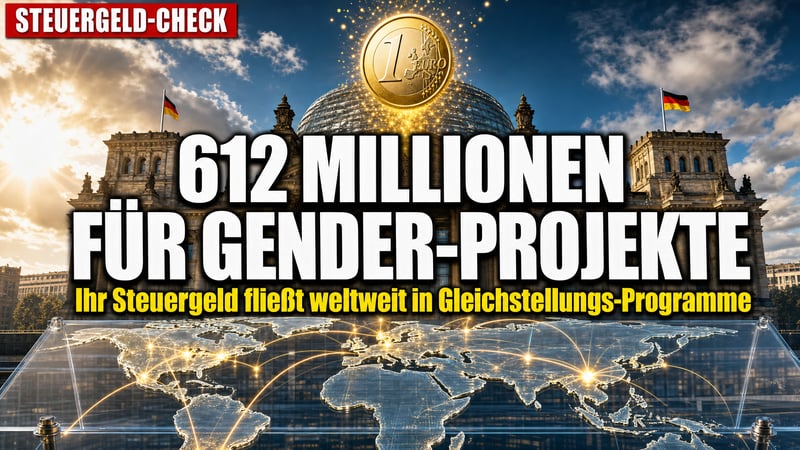 612 Millionen für Gender-Projekte: Wohin fließt Ihr Steuergeld?