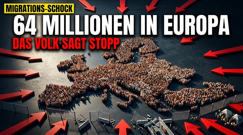 64 Millionen Migranten in Europa: Das Volk sagt Stopp – die Politik macht weiter