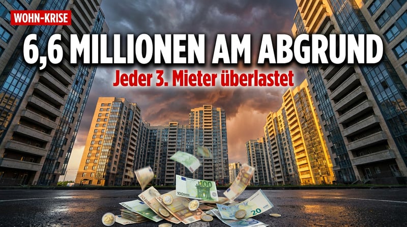 6,6 Millionen Mieter am Abgrund: Wie Deutschland sein eigenes Wohnchaos züchtet