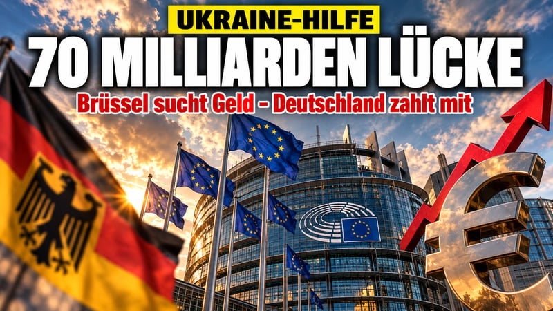70-Milliarden-Loch für Kiew: Brüssel sucht Geld – und schaut auf Berlin