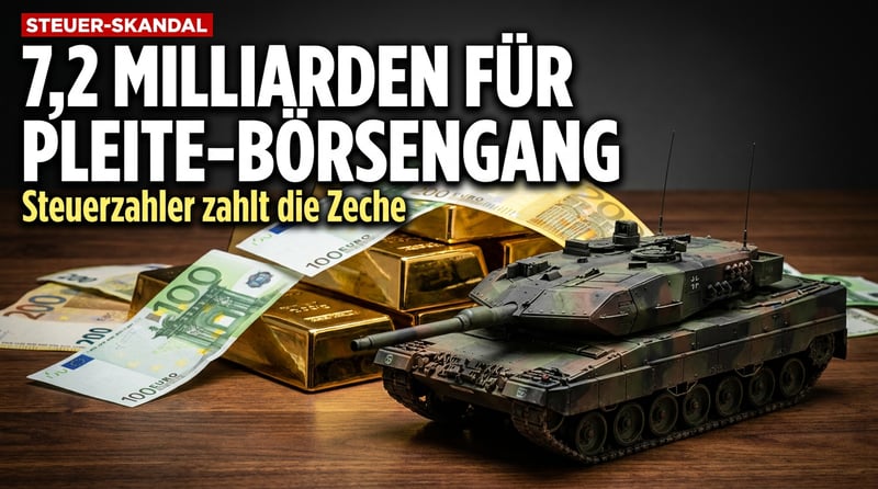 7,2 Milliarden aus der Staatskasse: Wenn der Steuerzahler zum Notnagel eines geplatzten Börsengangs wird