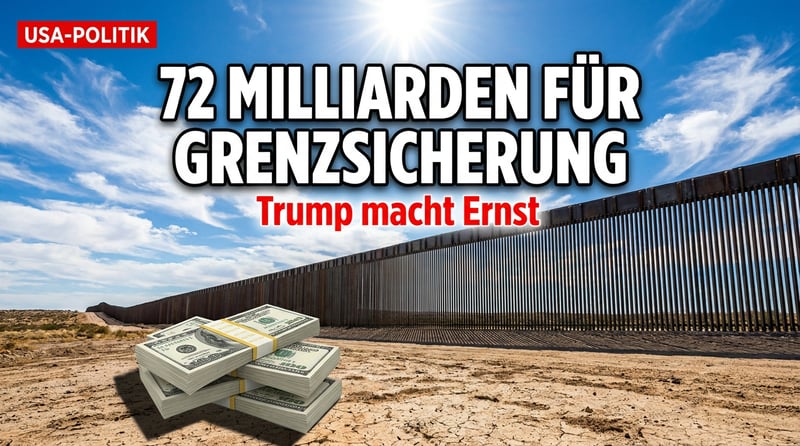 72-Milliarden-Dollar-Paket: US-Senat zieht beim Grenzschutz die Daumenschrauben an