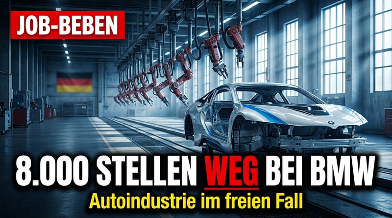 8.000 Stellen bei BMW: Wie Berlin und Paris die deutsche Autoindustrie in den Abgrund verwalten