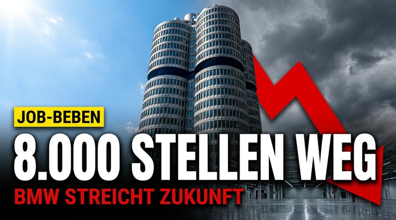 8.000 Stellen weg: Wie die deutsche Autoindustrie ihre eigene Zukunft wegspart