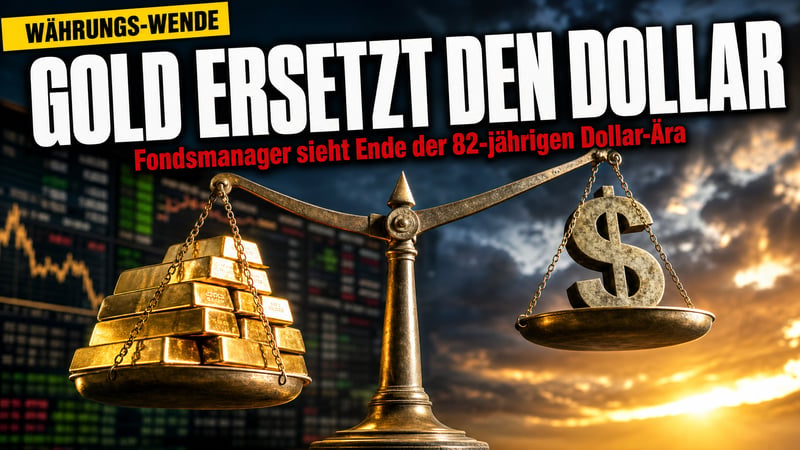 82 Jahre Dollar-Ära am Ende? Fondsmanager sieht Gold als neue Reserve