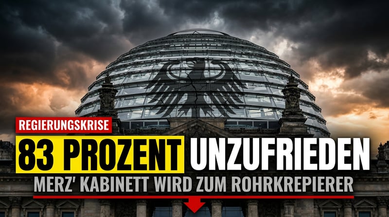 83 Prozent Unzufriedenheit: Merz' Kabinettsrochade wird zum Rohrkrepierer