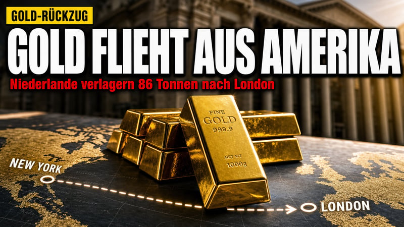 86 Tonnen Gold raus aus Amerika: Die Niederlande machen Ernst