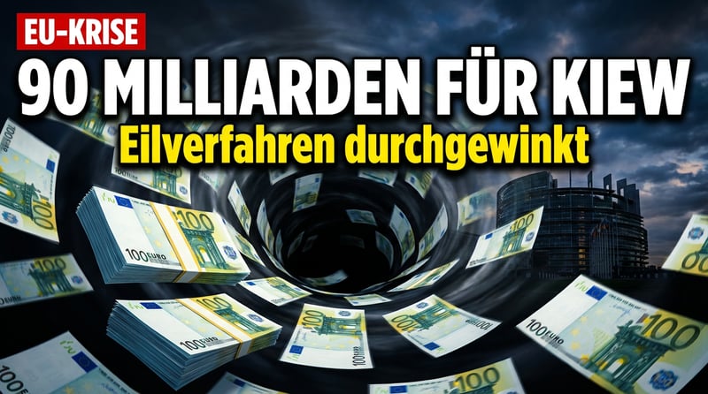 90 Milliarden Euro für Kiew: EU-Parlament winkt Mega-Darlehen im Schnellverfahren durch