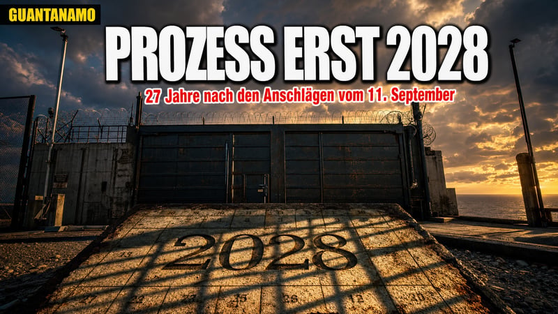 9/11-Prozess erst 2028: Warum die Justiz 27 Jahre braucht
