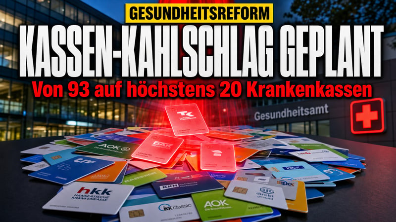 93 Kassen, bald nur noch 20? Linnemann kündigt den großen Kahlschlag an