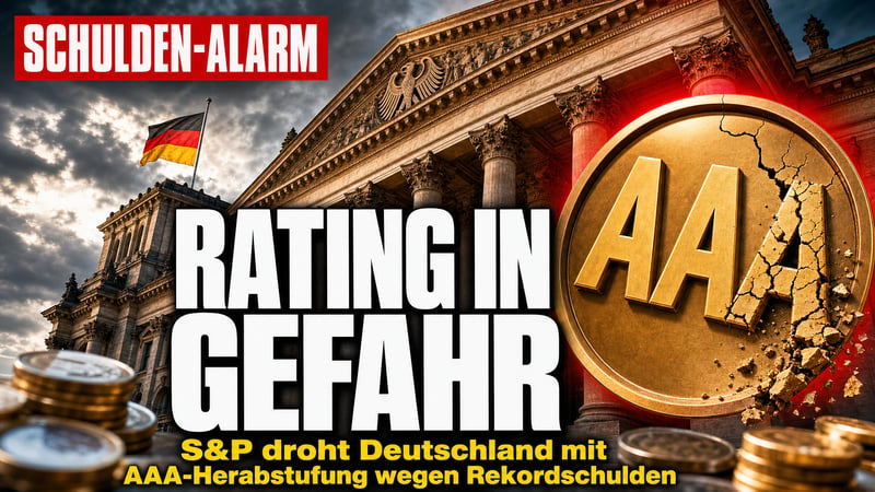 AAA in Gefahr: US-Ratingagentur nimmt Deutschlands Schulden ins Visier