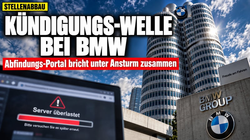 Abfindungs-Ansturm bei BMW: Jetzt zittert das mittlere Management!