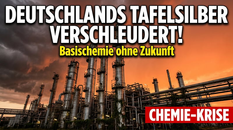 Abgesang auf die Basischemie: Wie Deutschland sein industrielles Tafelsilber verspielt