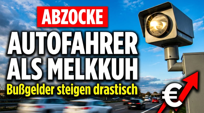Abkassiert im Namen der Sicherheit: Wie der Autofahrer zur Melkkuh der Republik wird
