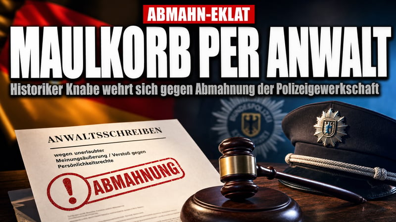 Abmahnung gegen Historiker: Maulkorb-Eklat bei der Bundespolizei