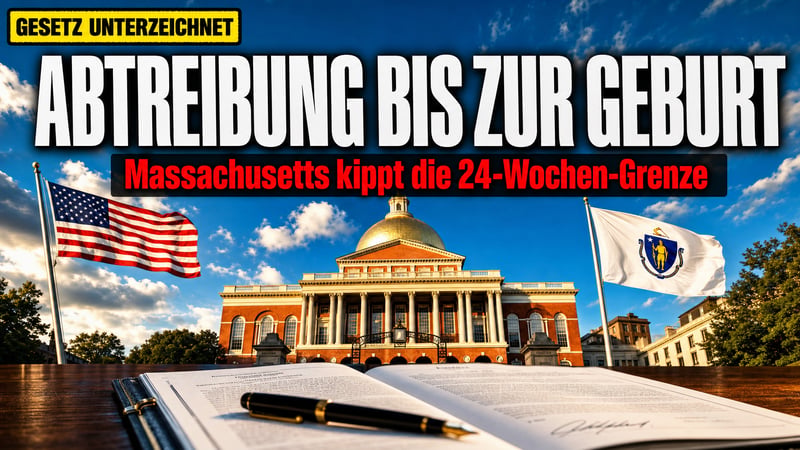 Abtreibung bis zur Geburt: Massachusetts kippt die 24-Wochen-Grenze