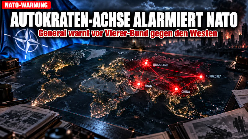 Achse der Autokraten: Nato-General warnt vor gefÀhrlichem Viererbund!