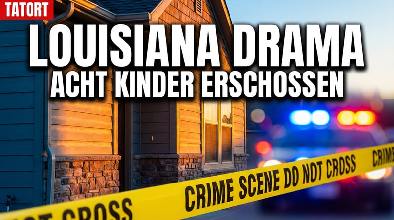 Acht Kinder erschossen: Blutbad in Louisiana offenbart Amerikas tiefe Wunden