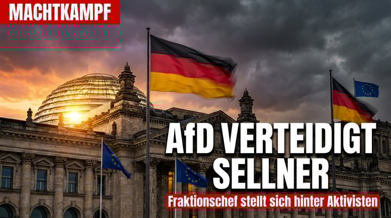 AfD-Fraktionschef stellt sich hinter Sellner: „Keine Unperson"