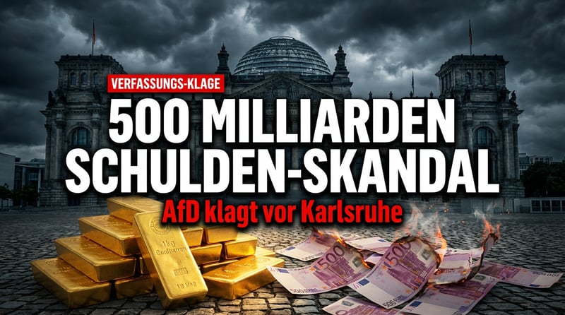 AfD zieht vor das Verfassungsgericht: Wird das 500-Milliarden-„Sondervermögen" zum größten Verfassungsbruch der Nachkriegsgeschichte?